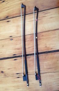 Violin and Cello Bows Image