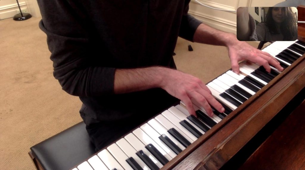 online lesson piano