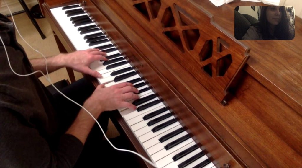 online piano lessons