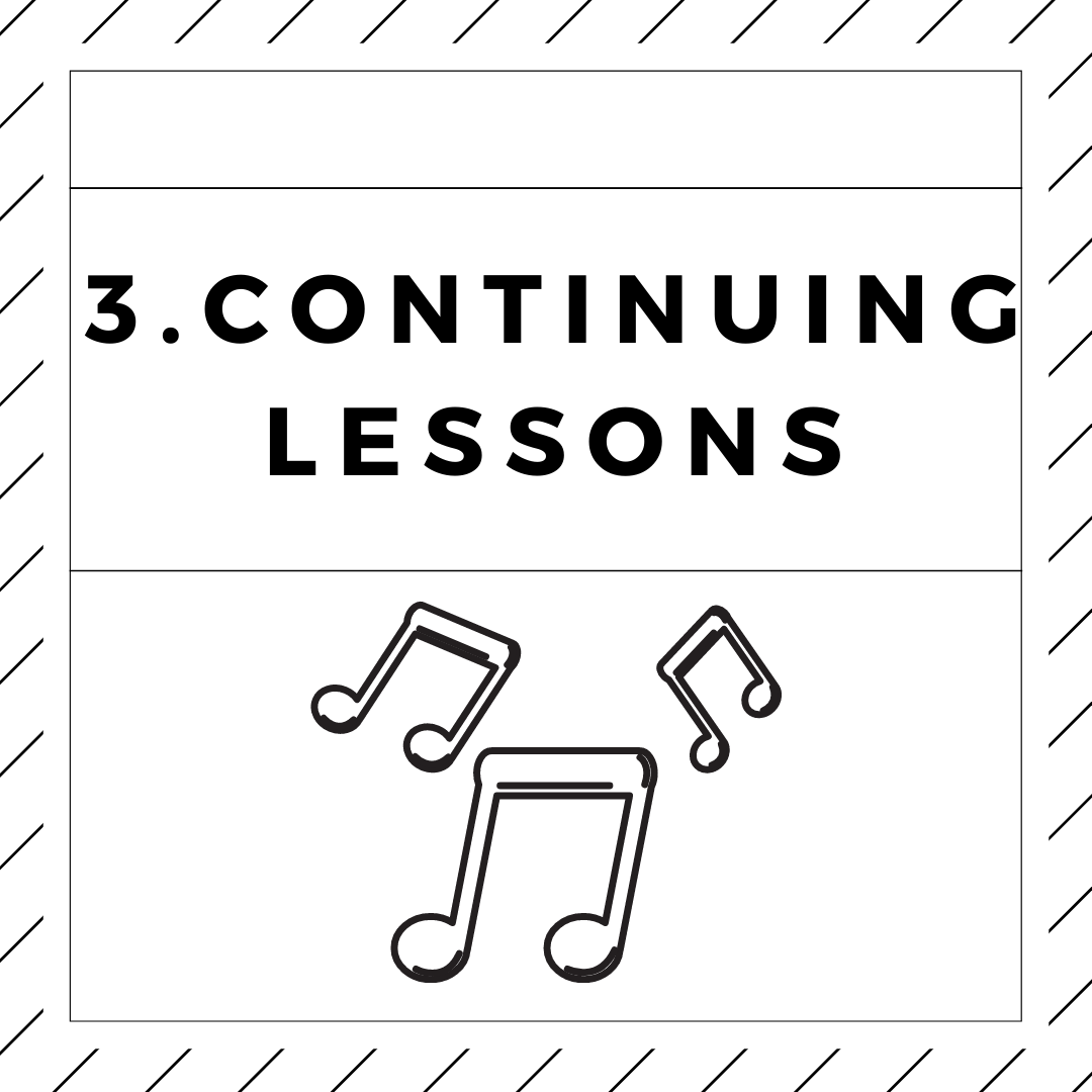 continuing lessons